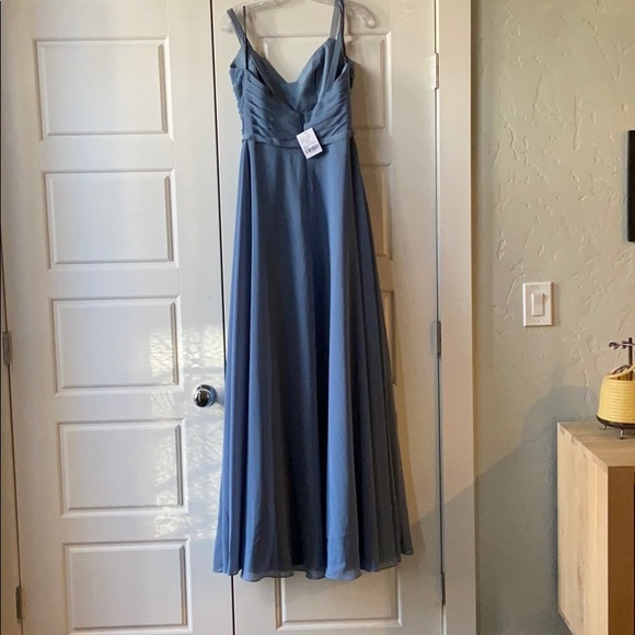 Sorella Vita blue stone bridesmaid dress - Picture 2 of 3